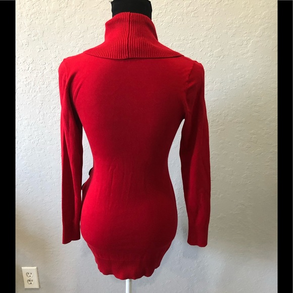 INC international concepts Buckle red Sweater - Picture 2 of 7